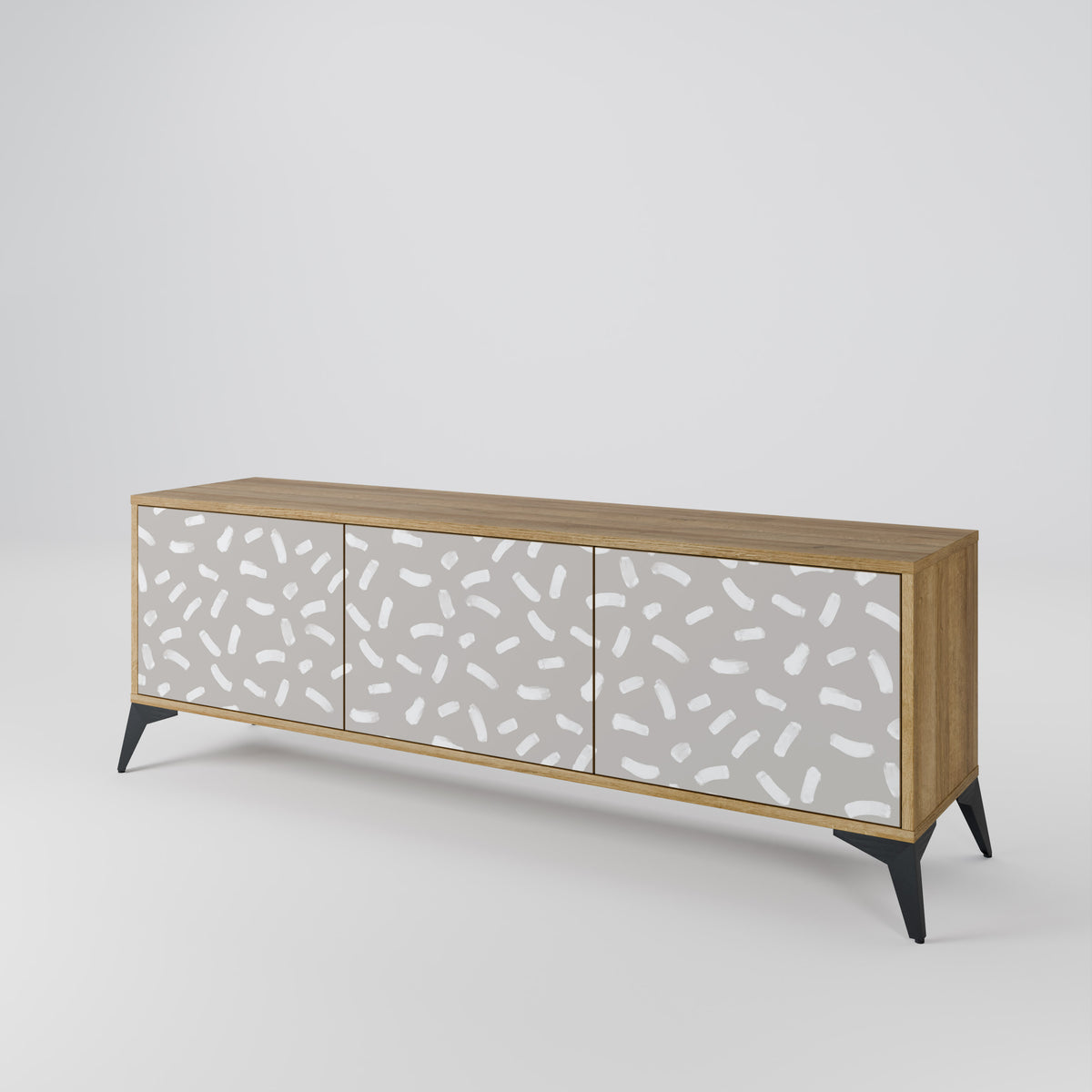 PASSING SECONDS 3-Door TV Cabinet