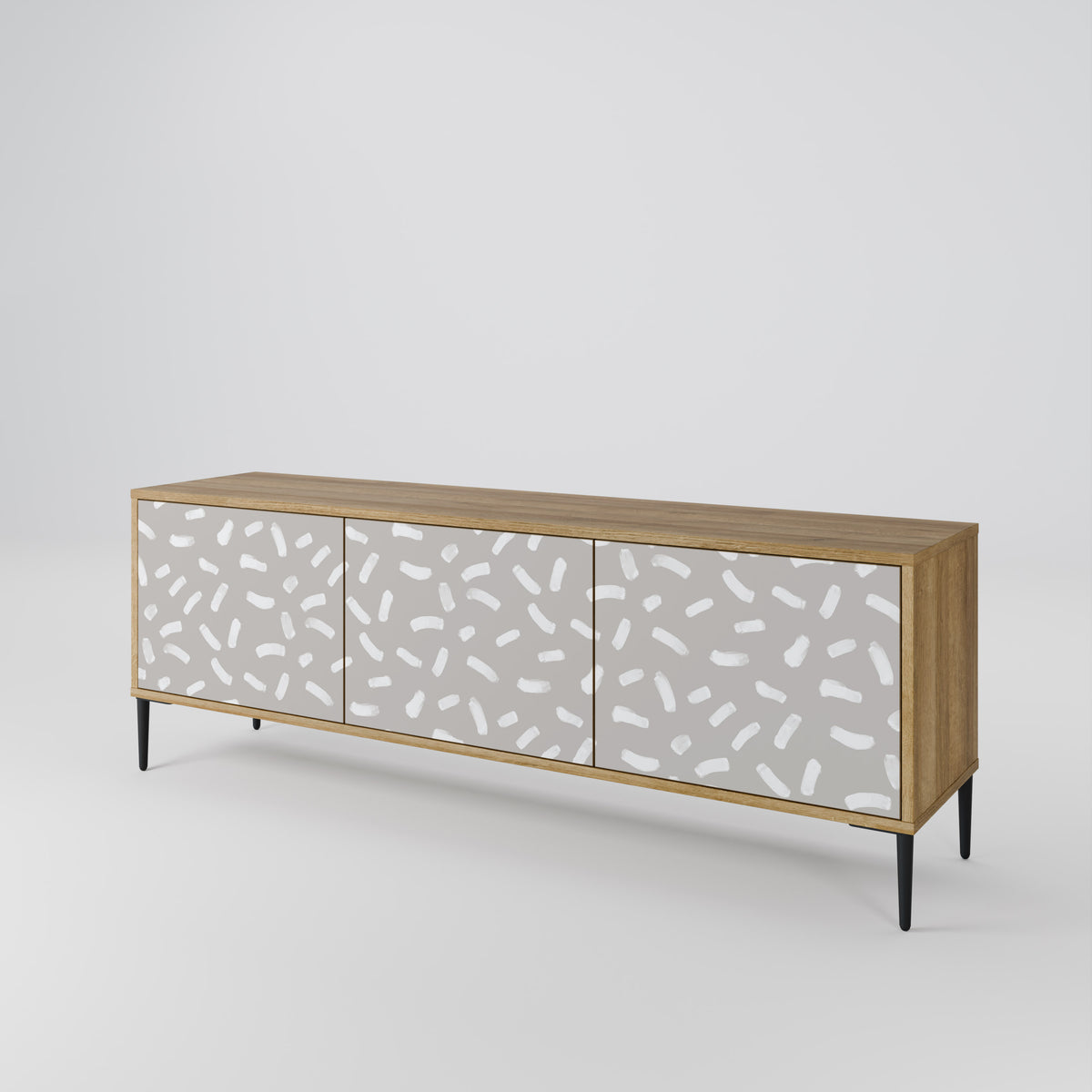 PASSING SECONDS 3-Door TV Cabinet