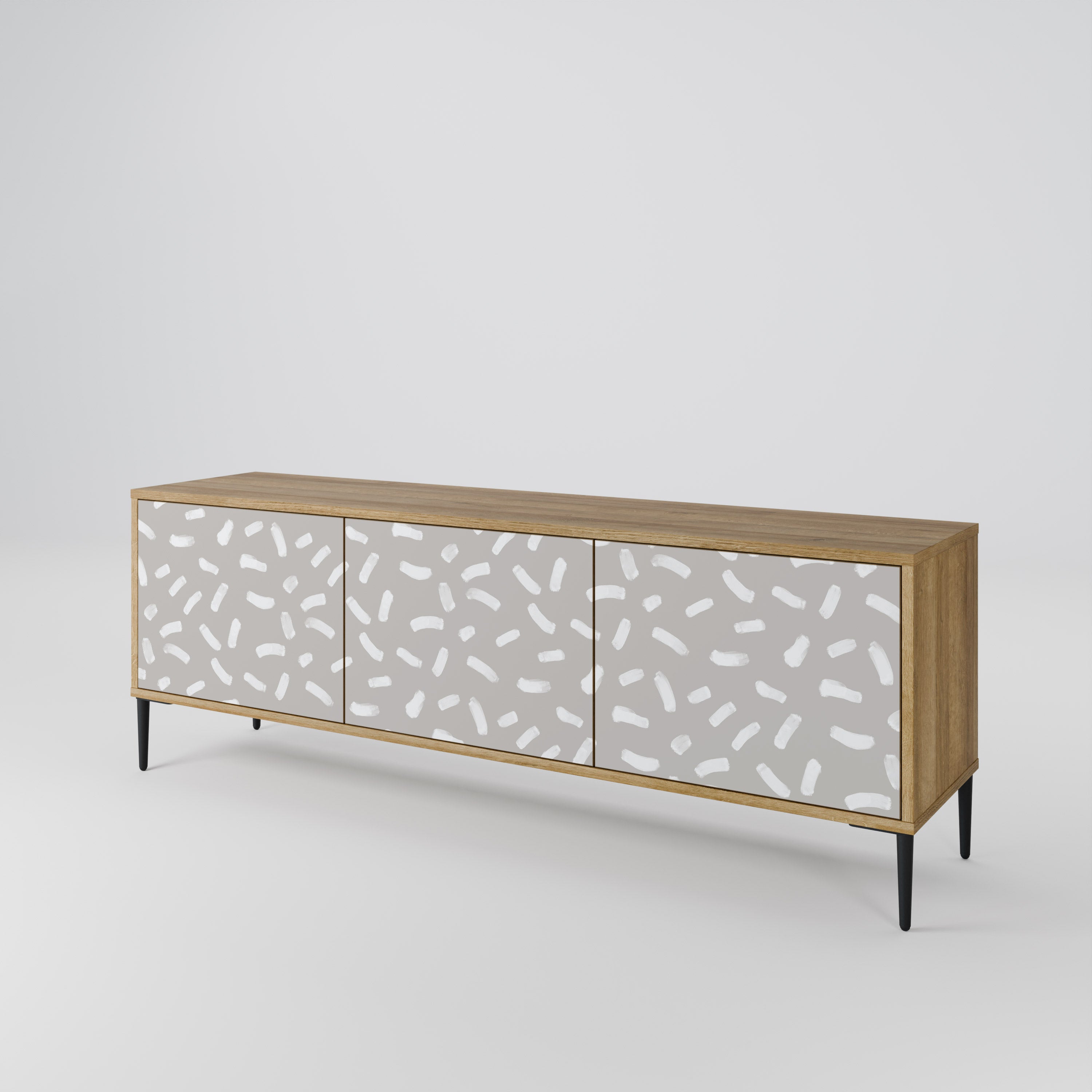 PASSING SECONDS 3-Door TV Cabinet