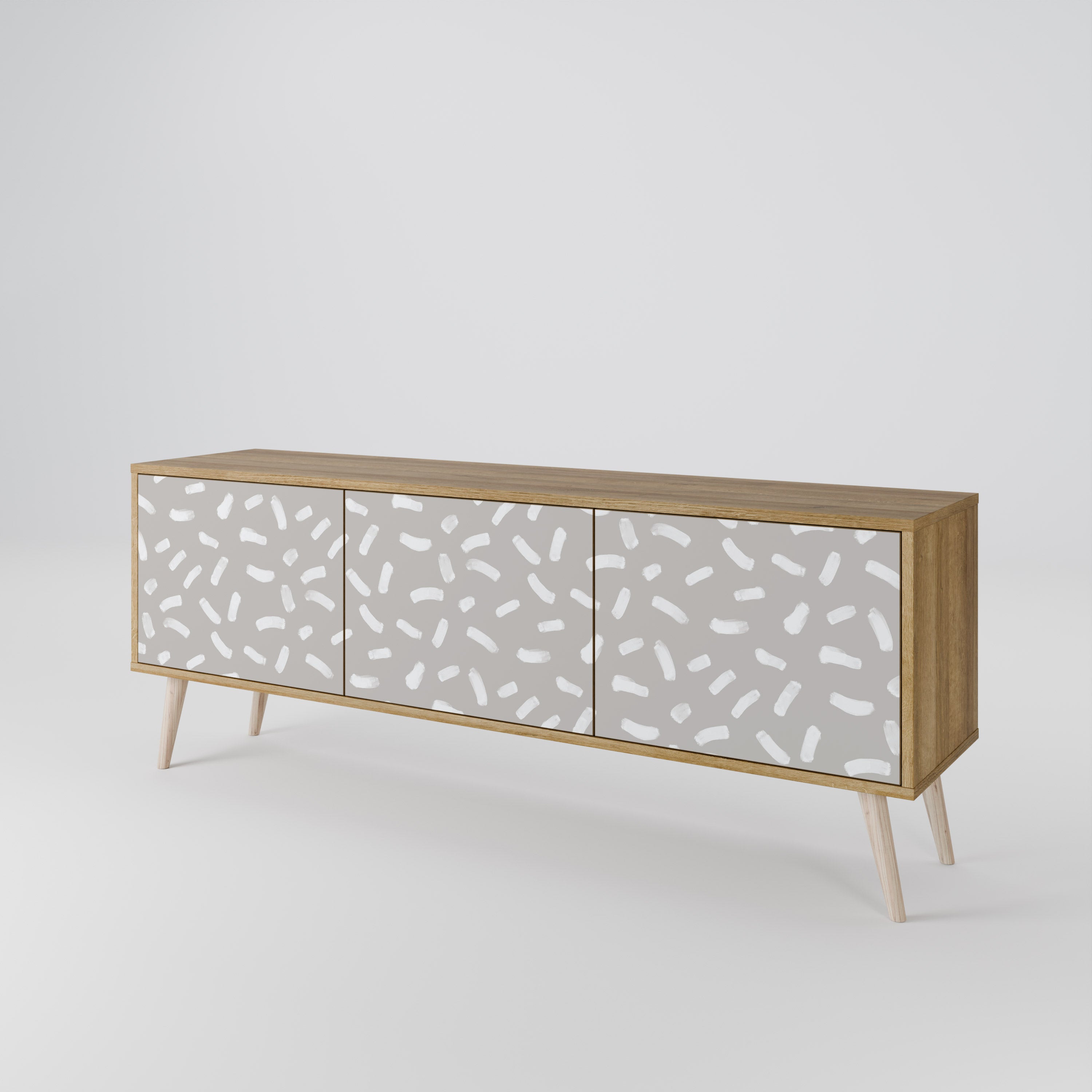 PASSING SECONDS 3-Door TV Cabinet