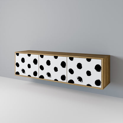 SLIPPING MINUTES 3-Door TV Cabinet