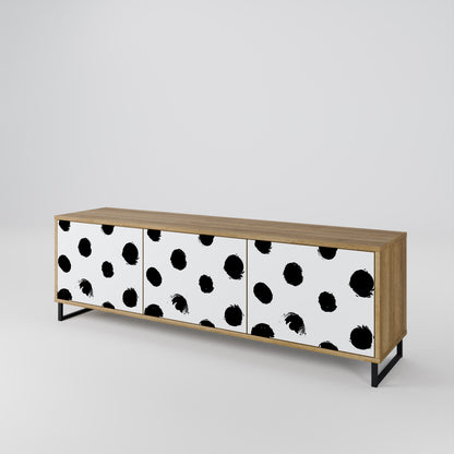 SLIPPING MINUTES 3-Door TV Cabinet