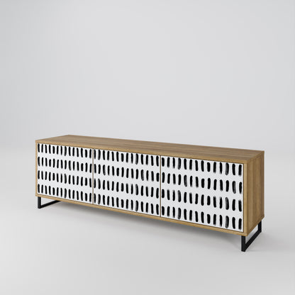 NIGHTY MELODIES 3-Door TV Cabinet