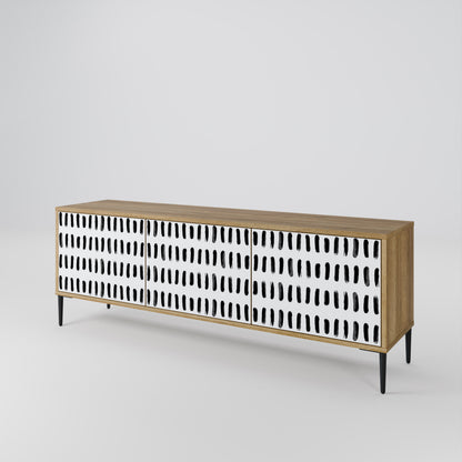 NIGHTY MELODIES 3-Door TV Cabinet