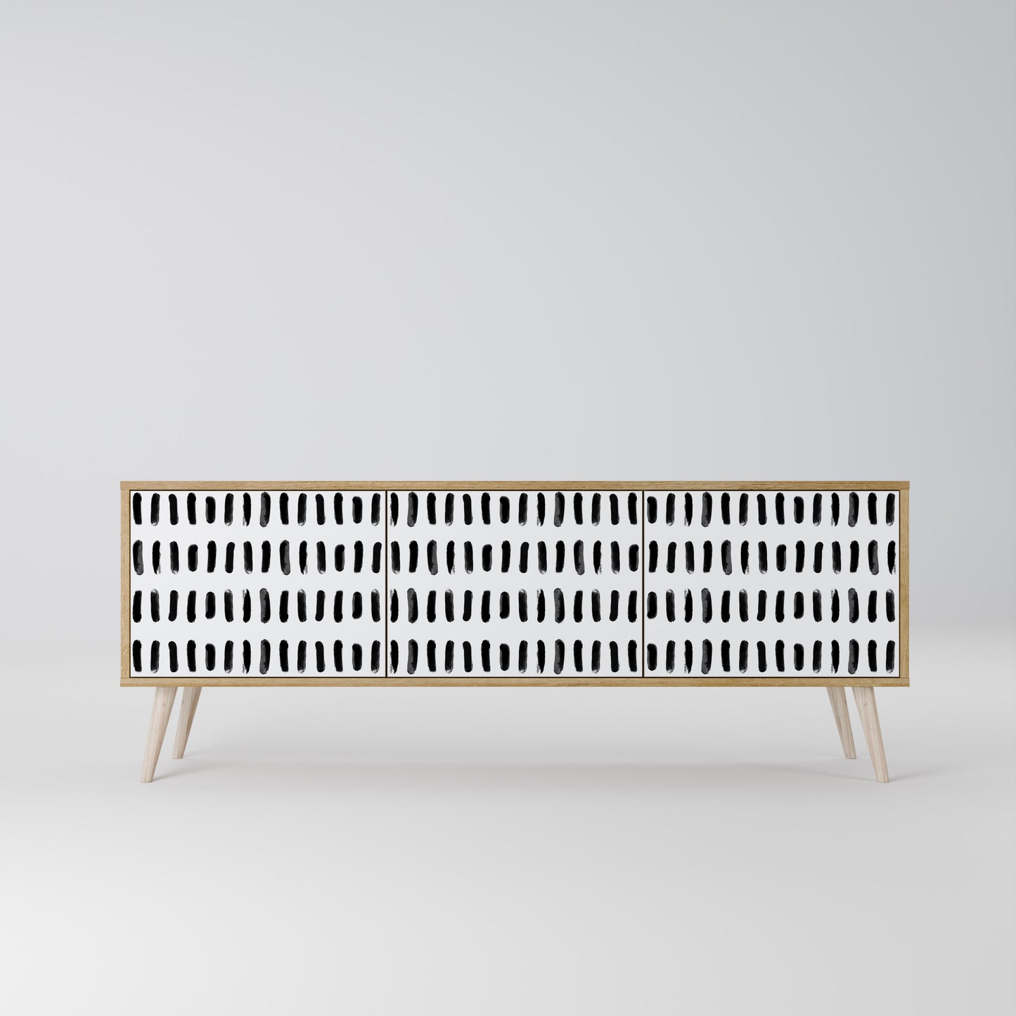 NIGHTY MELODIES 3-Door TV Cabinet