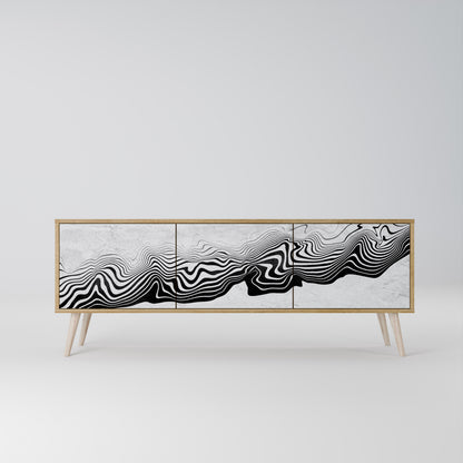MONOCHROME MIRAGE 3-Door TV Cabinet