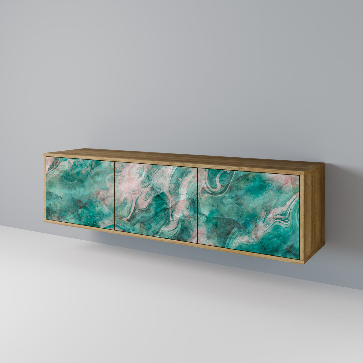 ABSTRACT ALCHEMY 3-Door TV Cabinet