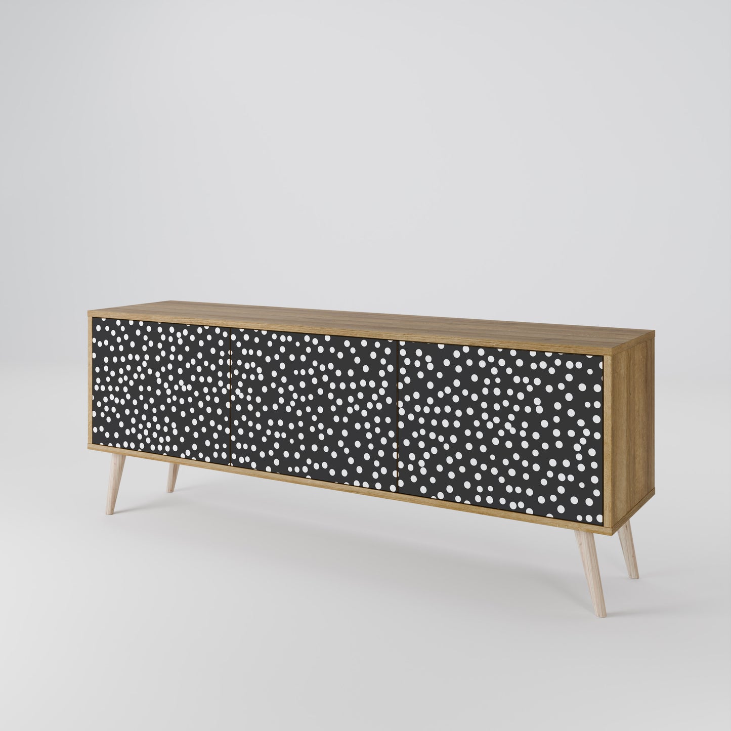 BLINDING LIGHTS 3-Door TV Cabinet