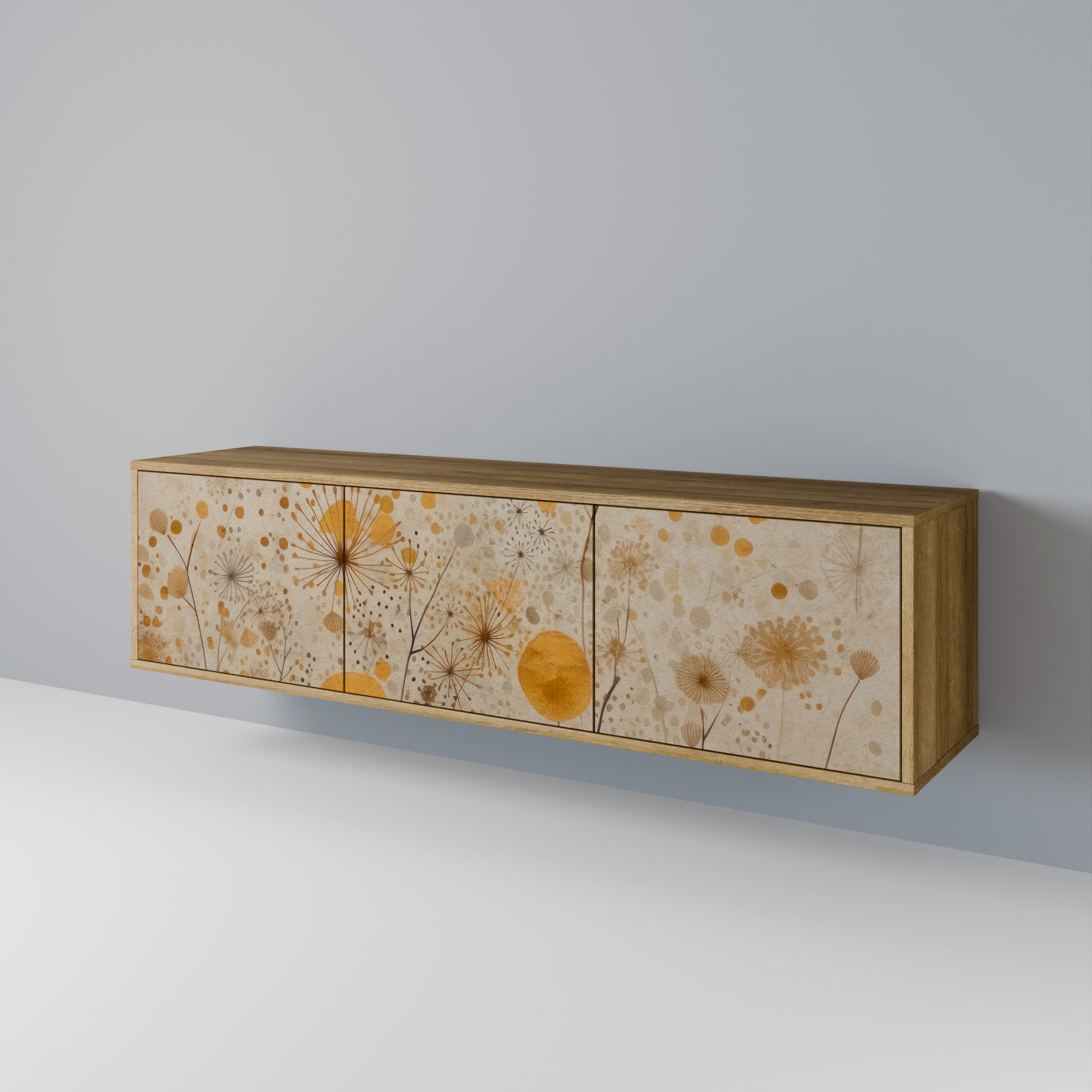 MORNING GLADE 3-Door TV Cabinet