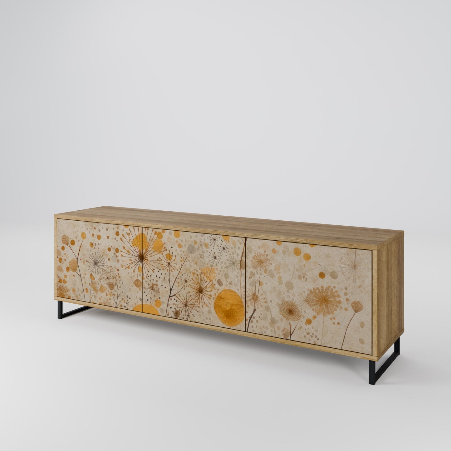 MORNING GLADE 3-Door TV Cabinet
