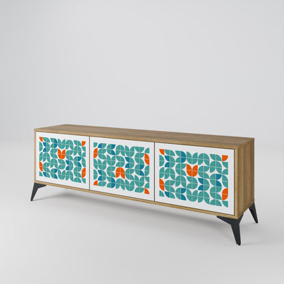 BE THE CHANGE 3-Door TV Cabinet