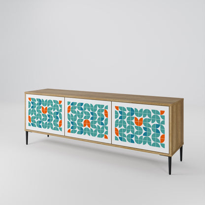 BE THE CHANGE 3-Door TV Cabinet