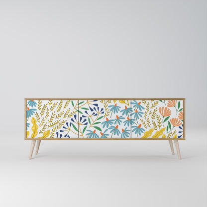 HELLO SPRING 3-Door TV Cabinet