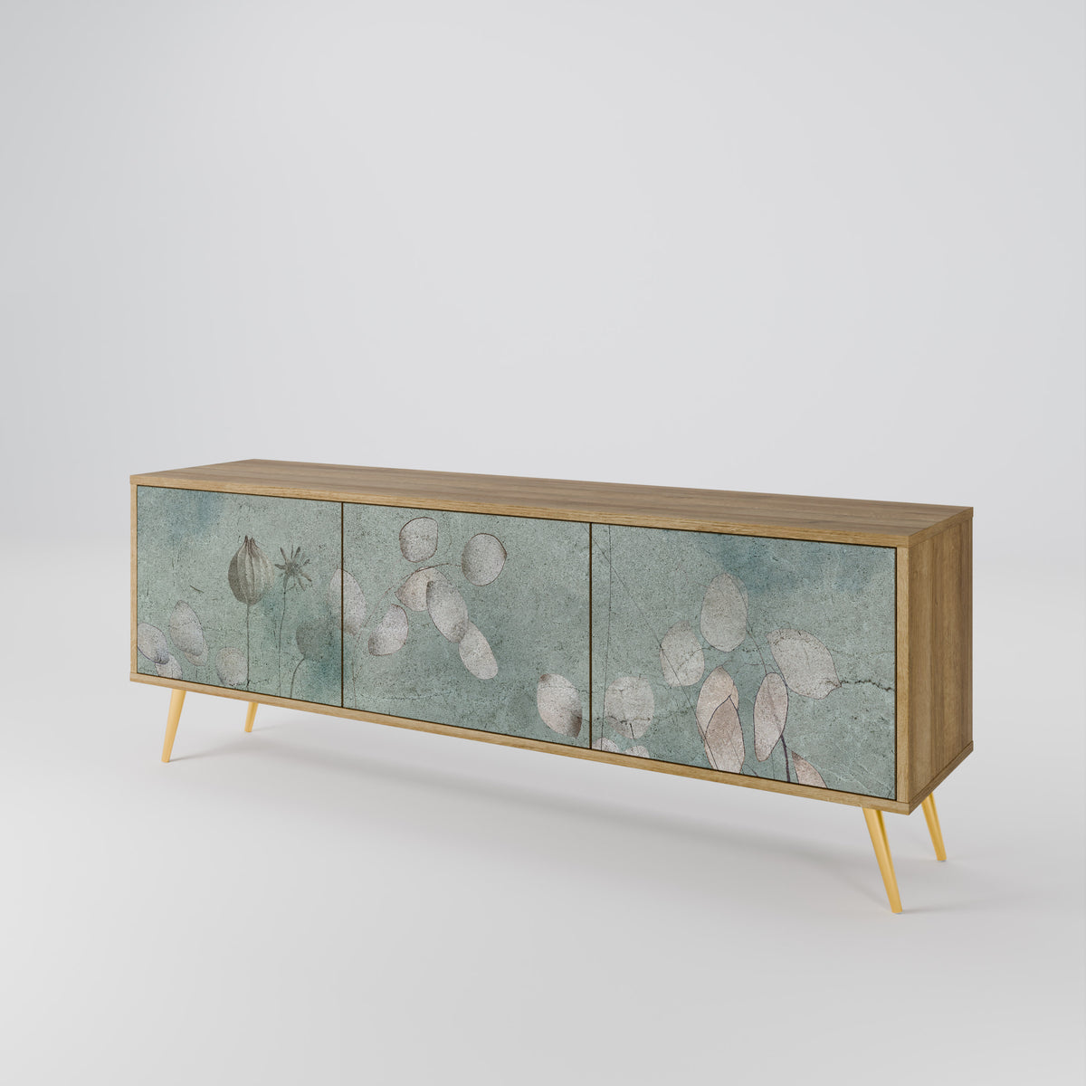 NIGHT LADY 3-Door TV Cabinet