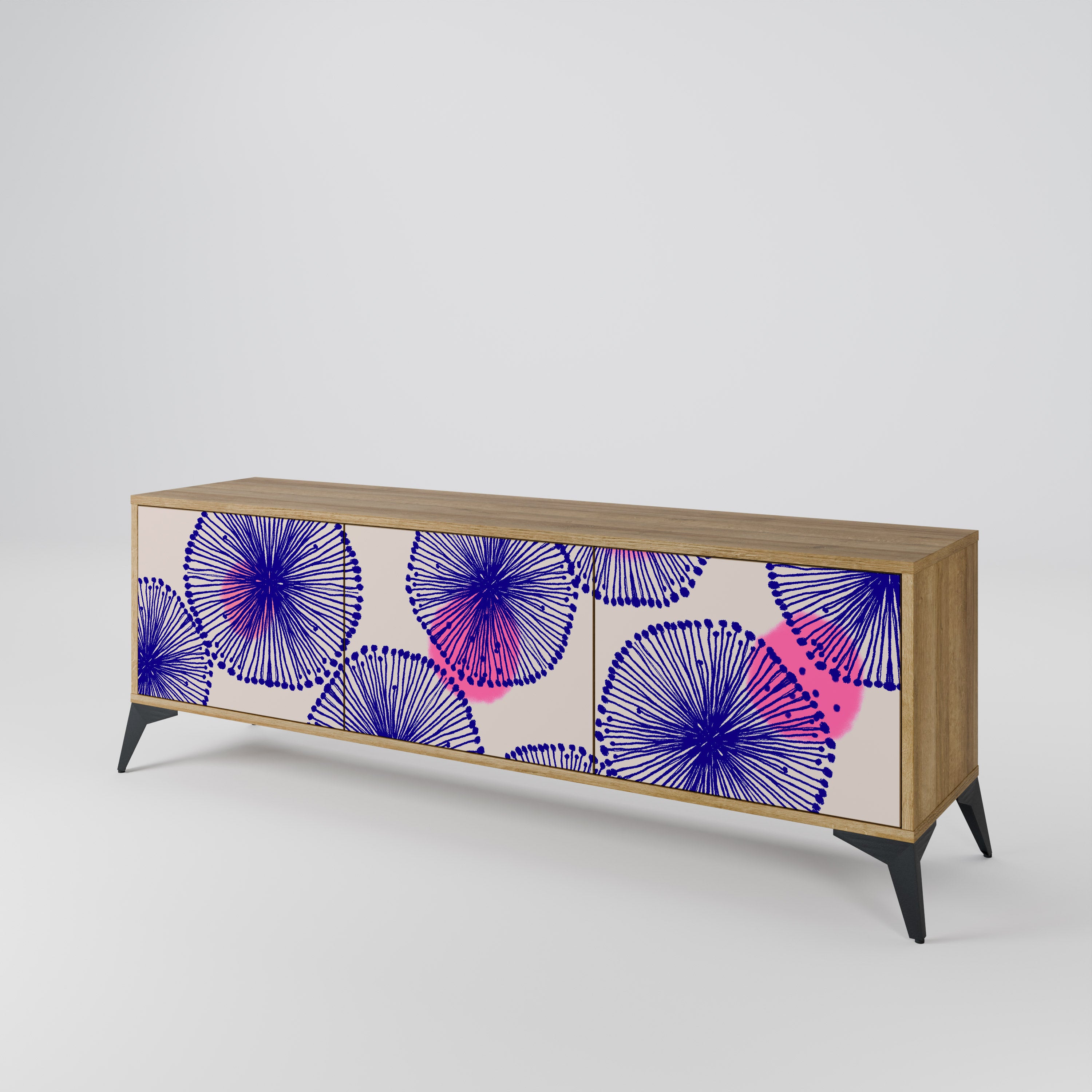 MAGIC NATURE 3-Door TV Cabinet