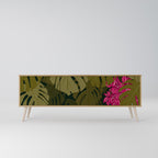 TROPICAL BEAUTY 3-Door TV Cabinet