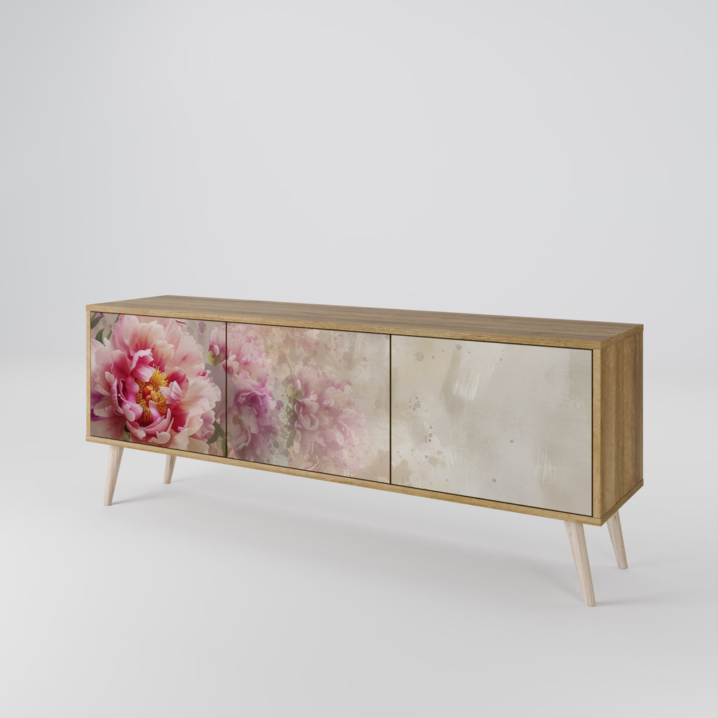 PEONY WHISPER 3-Door TV Cabinet