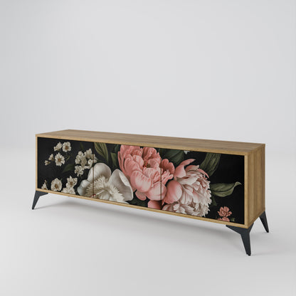 LUSH ELEGANCE 3-Door TV Cabinet