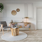 SOFTEN POPPY 3-Door TV Cabinet