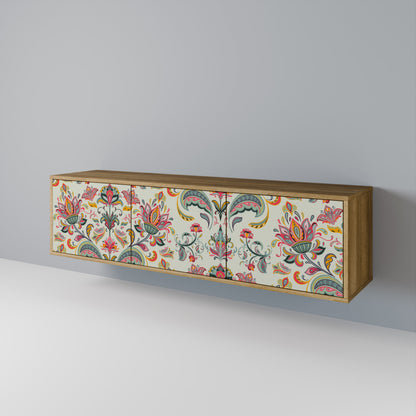 ORGANIC FOLKLORE 3-Door TV Cabinet