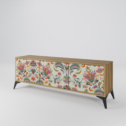 ORGANIC FOLKLORE 3-Door TV Cabinet