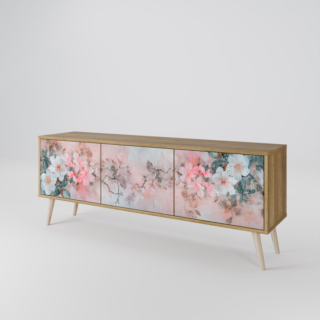 CHERRY BLOSSOM 3-Door TV Cabinet