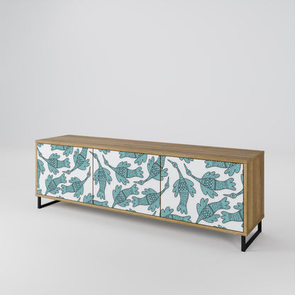 WATERSPOUT SONGIBIRD 3-Door TV Cabinet