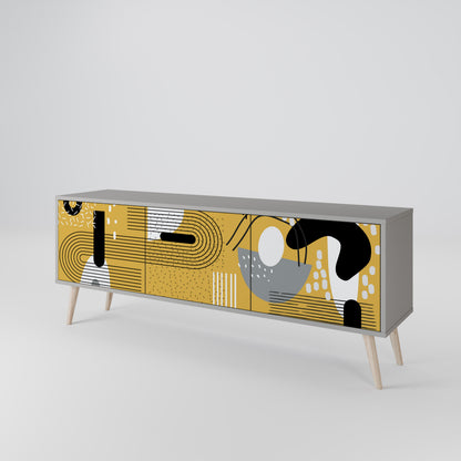SHAPESHIFT SYMPHONY 3-Door TV Cabinet
