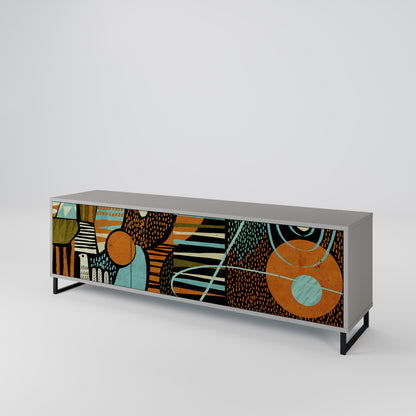 GEODE GLIMMER 3-Door TV Cabinet