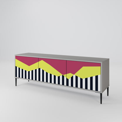 PIANO FANTASY 3-Door TV Cabinet