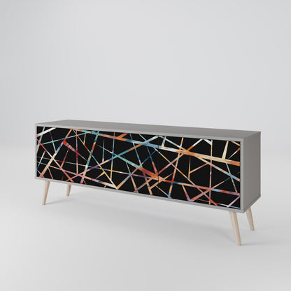 POLYGON VERVE 3-Door TV Cabinet