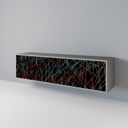 LUMINOUS SNARE 3-Door TV Cabinet