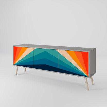 PRISM CONCUSSION 3-Door TV Cabinet