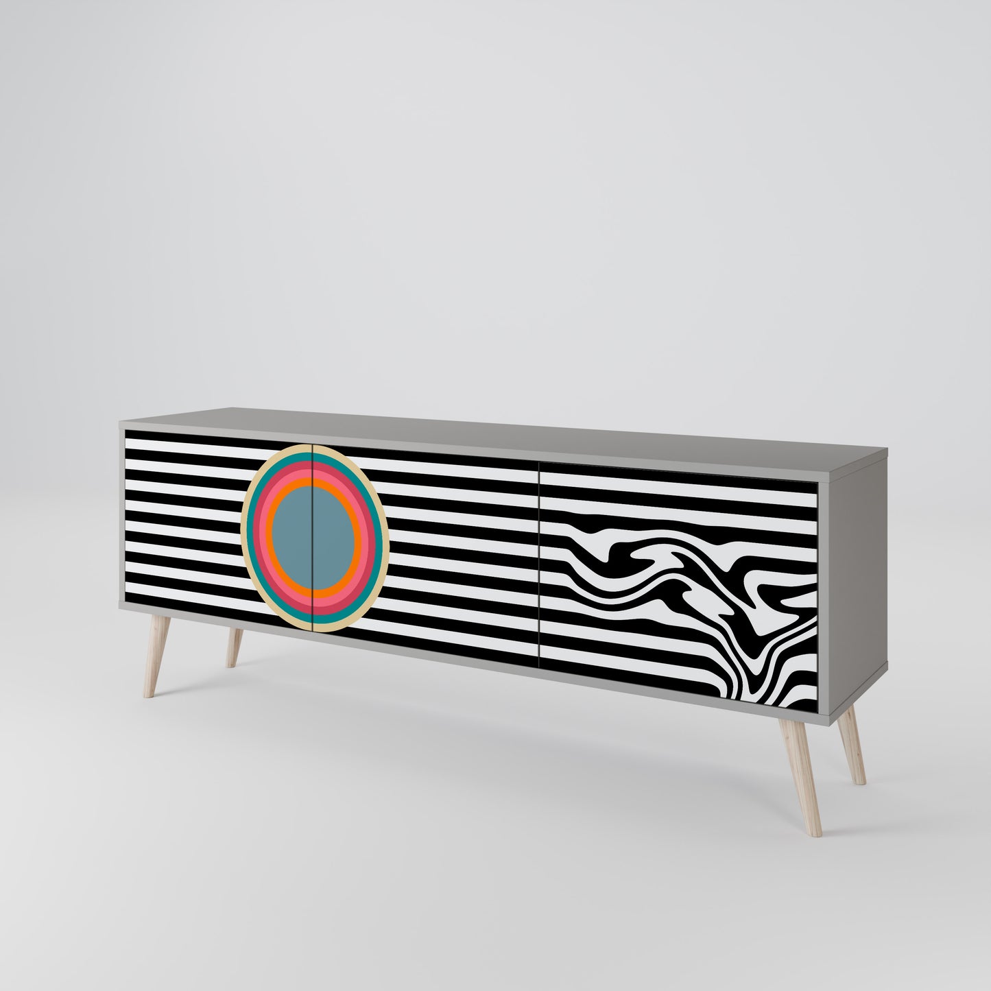 SPECTRA SHOWCASE 3-Door TV Cabinet