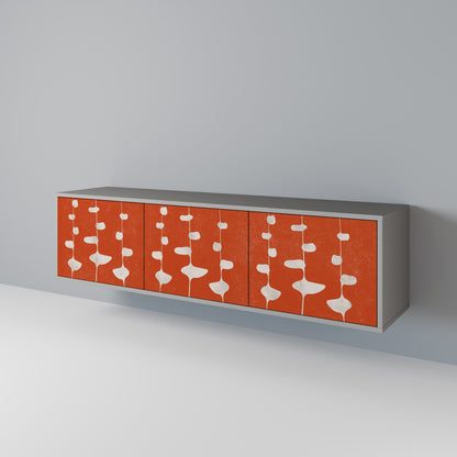 COURAGE MOLD 3-Door TV Cabinet