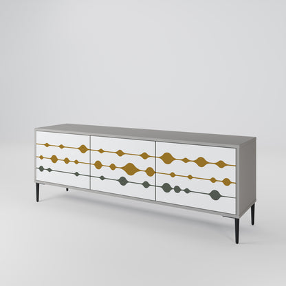 VIVID TONE 3-Door TV Cabinet