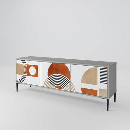 CIRCLE RHYTM 3-Door TV Cabinet