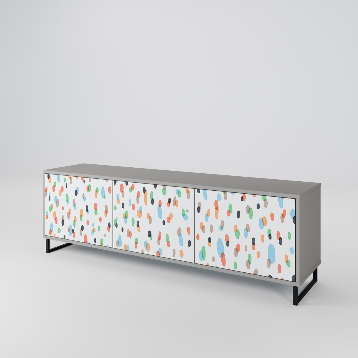 ENERGETIC SPOTS 3-Door TV Cabinet
