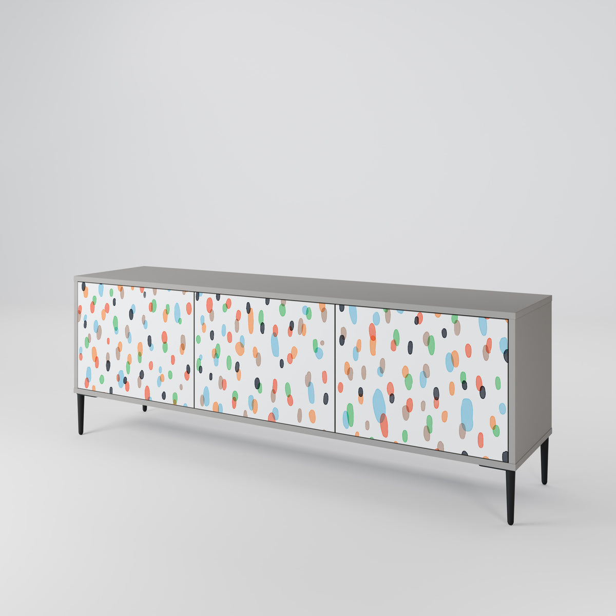 ENERGETIC SPOTS 3-Door TV Cabinet