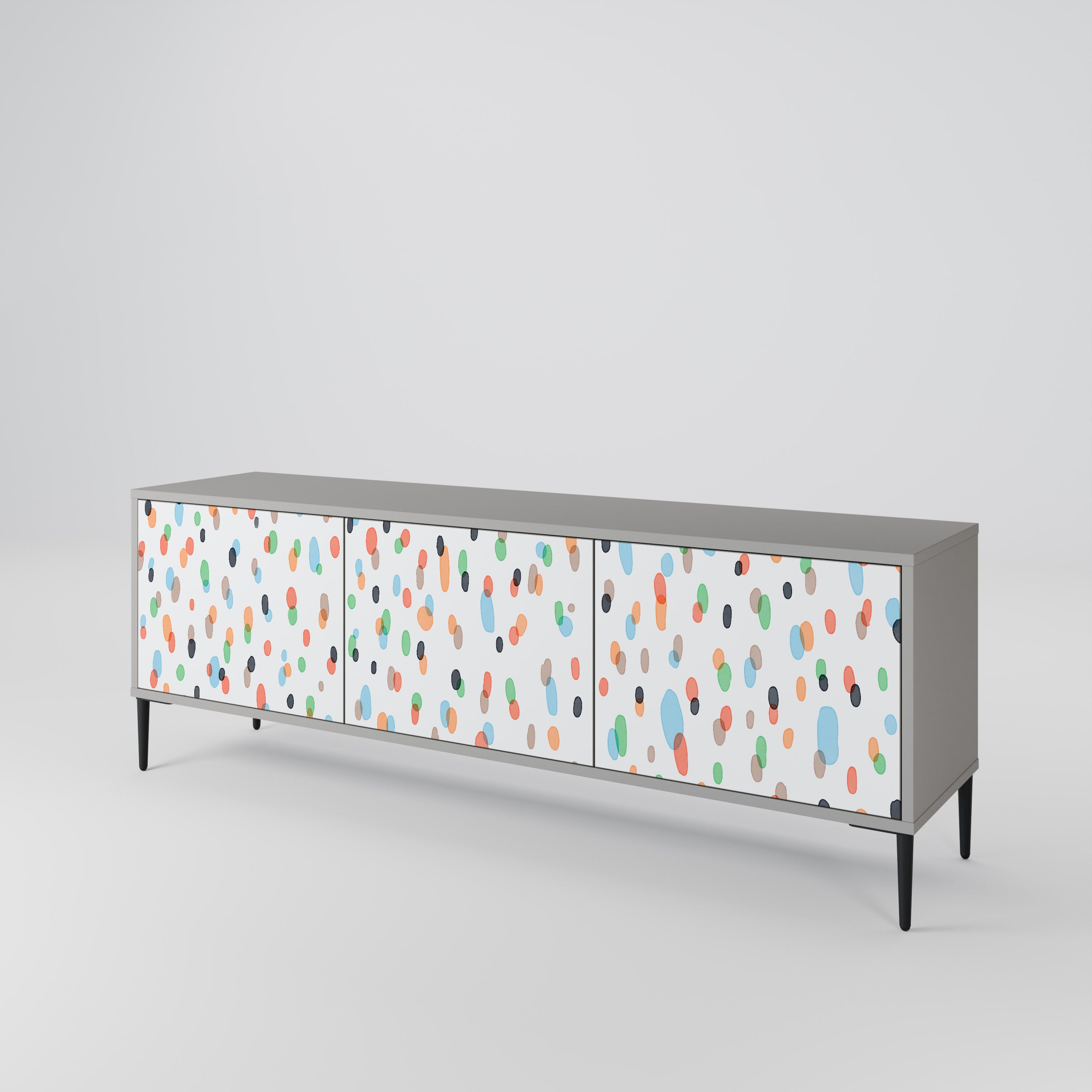 ENERGETIC SPOTS 3-Door TV Cabinet
