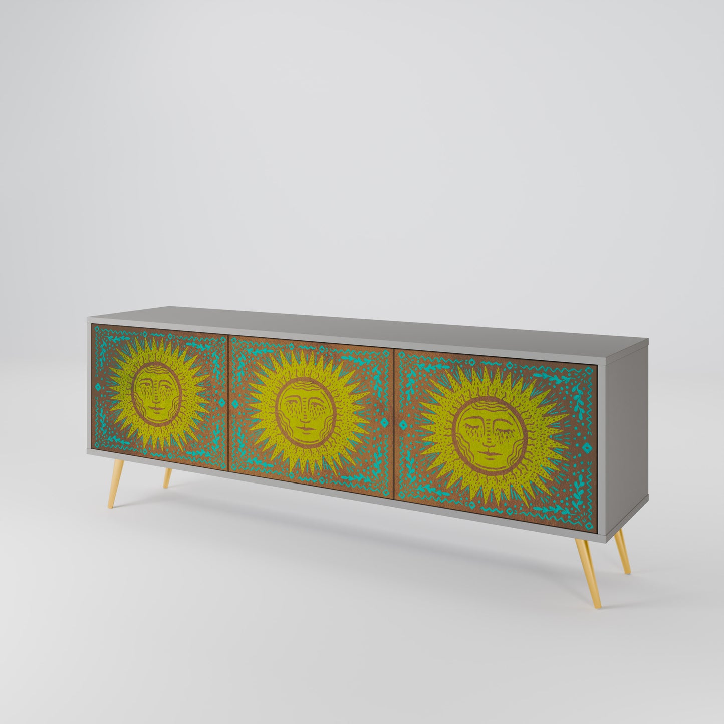 SUNSHINE EULOGY 3-Door TV Cabinet