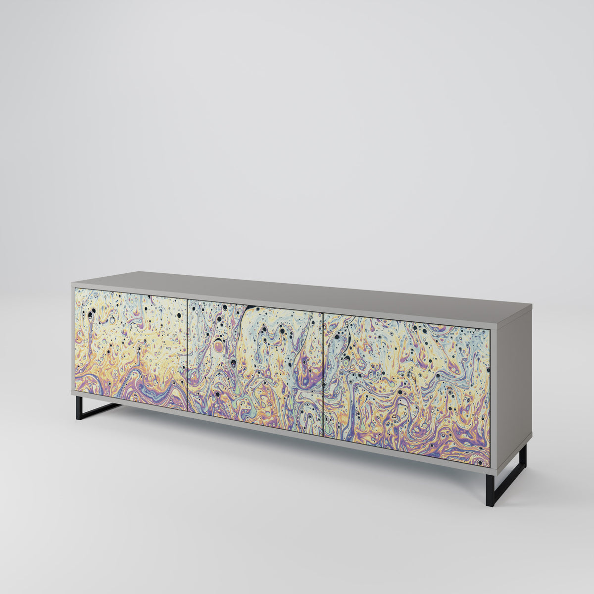 MOSAIC OF COLORS 3-Door TV Cabinet