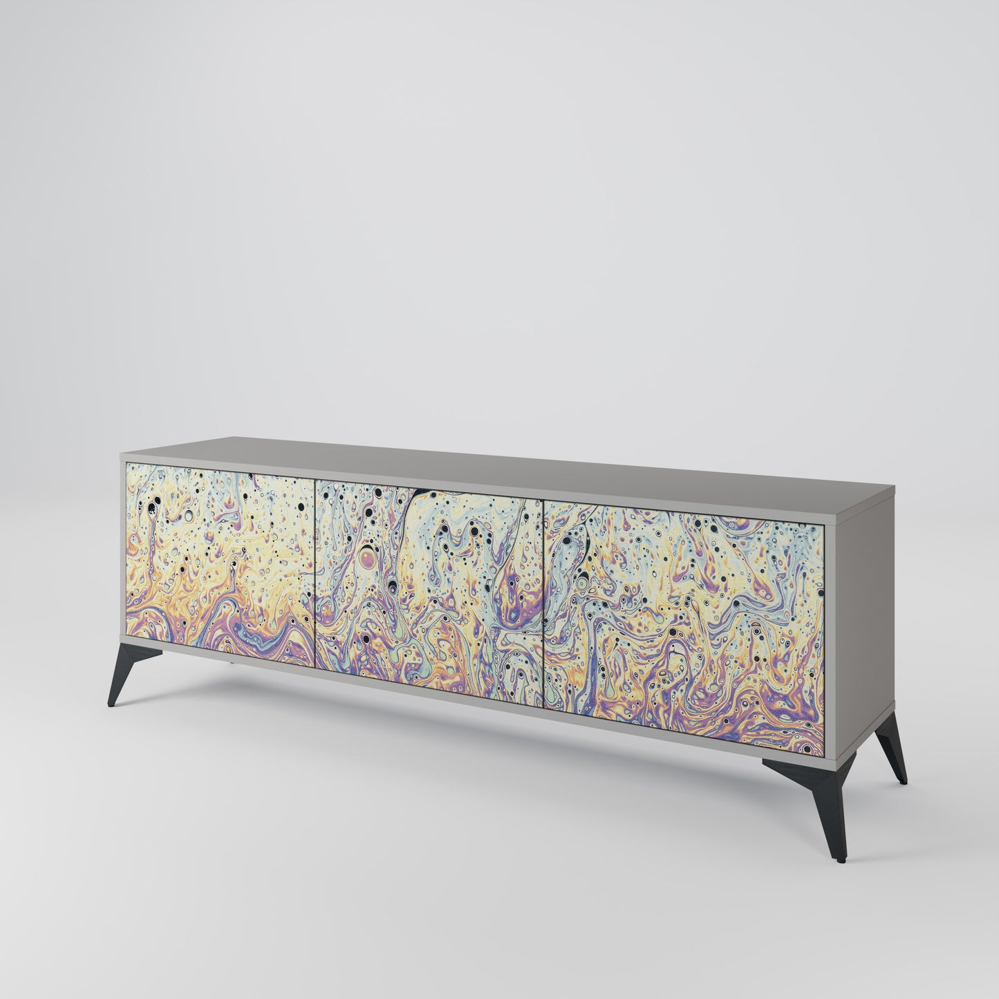 MOSAIC OF COLORS 3-Door TV Cabinet
