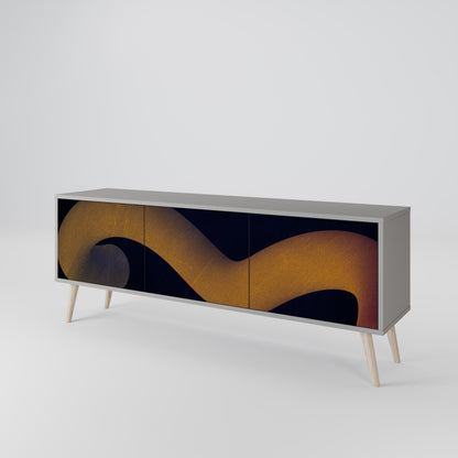 HOLLOW TIME 3-Door TV Cabinet