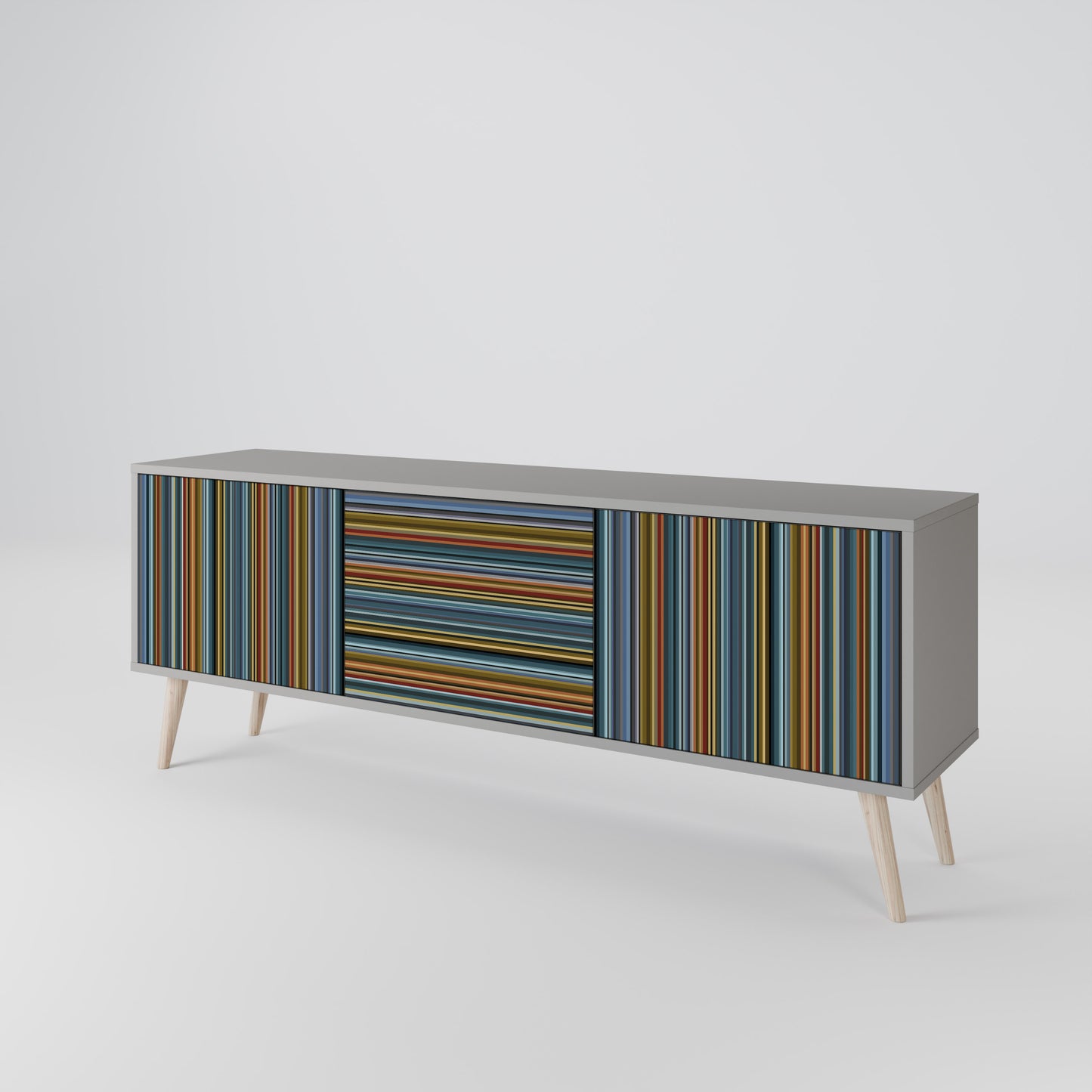 LINEOUT SPECTRUM 3-Door TV Cabinet