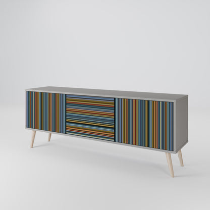 LINEOUT SPECTRUM 3-Door TV Cabinet