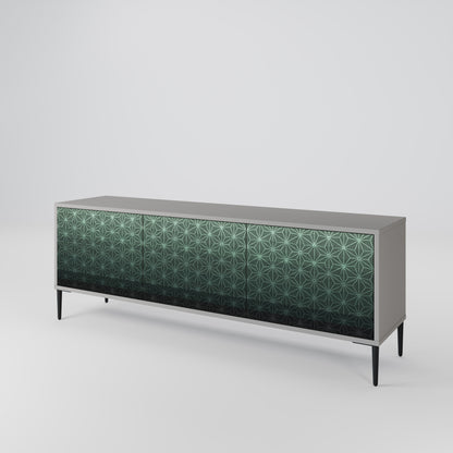 ORNAMENTAL GLIMMER 3-Door TV Cabinet