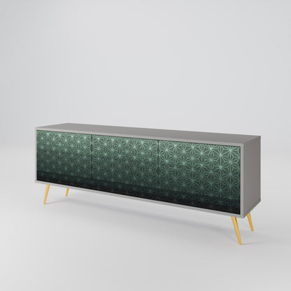 ORNAMENTAL GLIMMER 3-Door TV Cabinet
