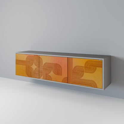 STRENGTHENING RELATION 3-Door TV Cabinet