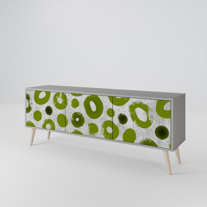 GREEN RHAPSODY 3-Door TV Cabinet